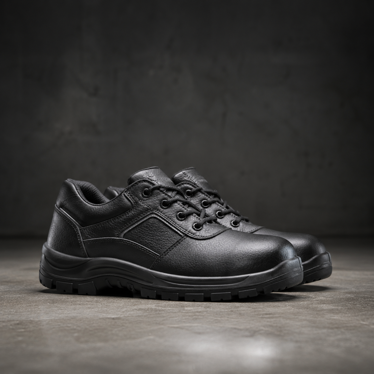 Black steel-toe safety shoes — complete guide to buying industrial safety footwear in India