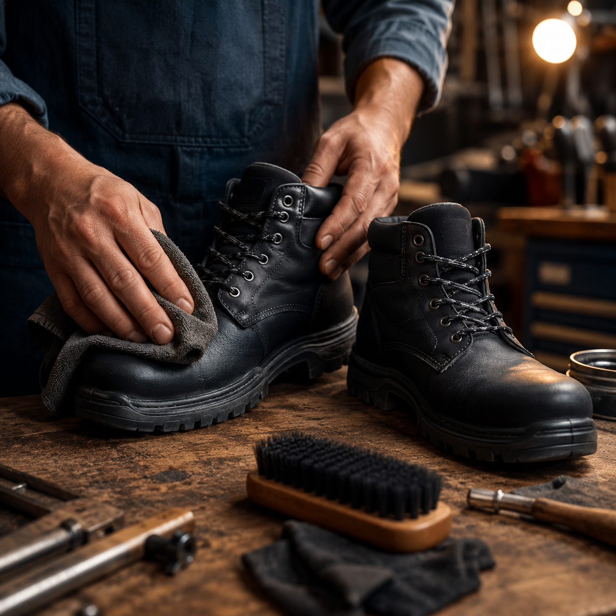 Cleaning and maintaining safety boots — how to extend the life of industrial safety shoes