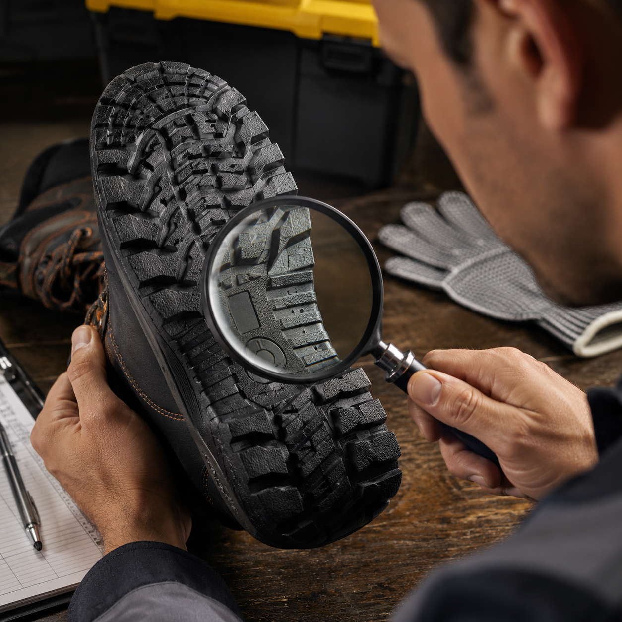 Quality inspection of safety shoe BIS certification marks — how to identify counterfeit and substandard safety footwear in India